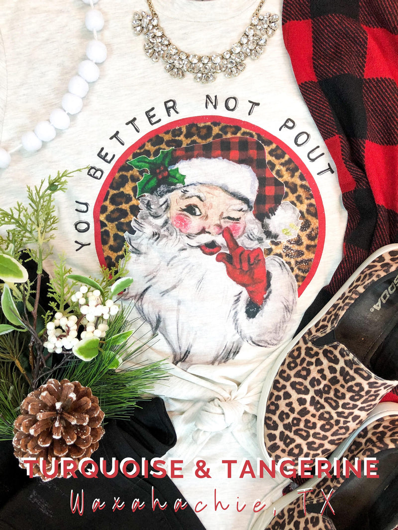 Better Not Pout Santa T-Shirt Collection