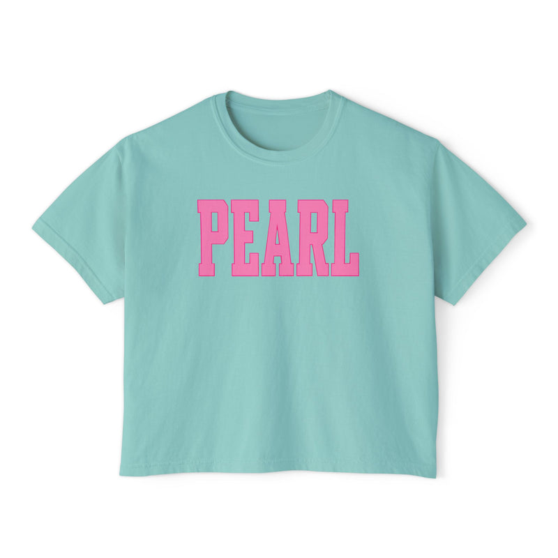 Pink Pearl Boxy Tee