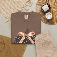 Polkadot Pumpkin Comfort Colors T-shirt