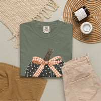 Polkadot Pumpkin Comfort Colors T-shirt