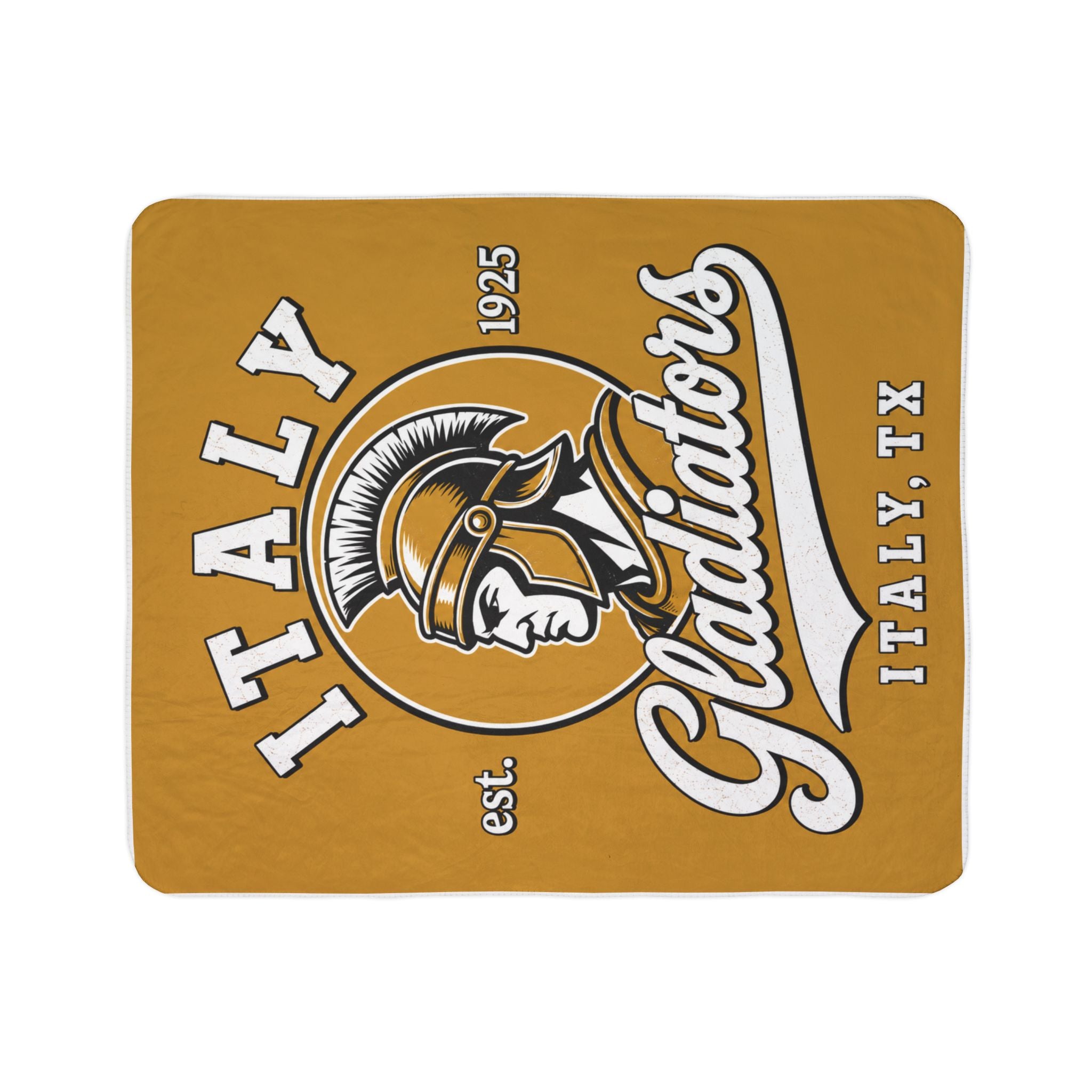 Italy Gladiators Sherpa Blanket