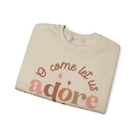 Neutral Oh Come Let Us Adore Him Sweatshirt