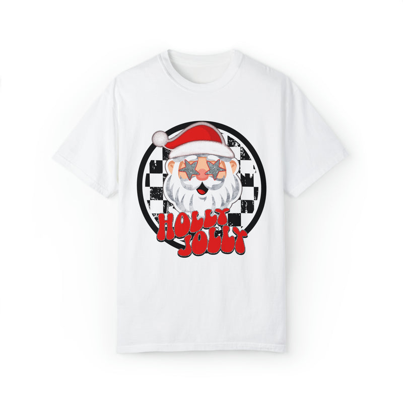 Holly Jolly Santa Comfort Colors T-shirt