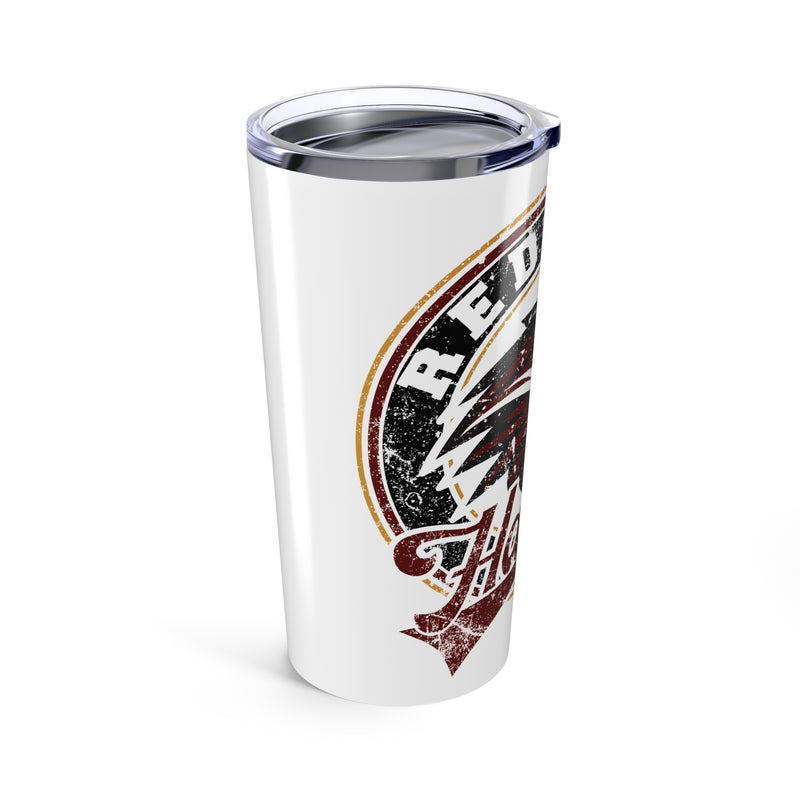 Red Oak Hawks Vintage Mascot 20 Ounce Tumbler