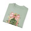 Preppy Christmas Tree Comfort Colors Tee