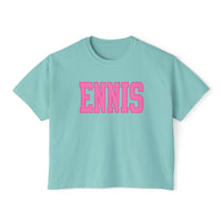 Pink Ennis Boxy Tee