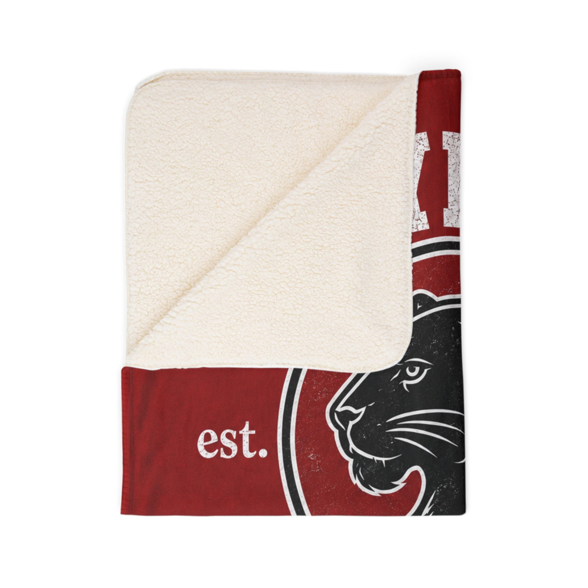 Maypearl Panthers Sherpa Blanket