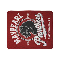 Maypearl Panthers Sherpa Blanket