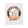 Avalon Eagles Vintage Mascots Sherpa Blanket
