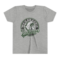 YOUTH Waxahachie Indians Vintage Mascot Bella Canvas T-Shirt