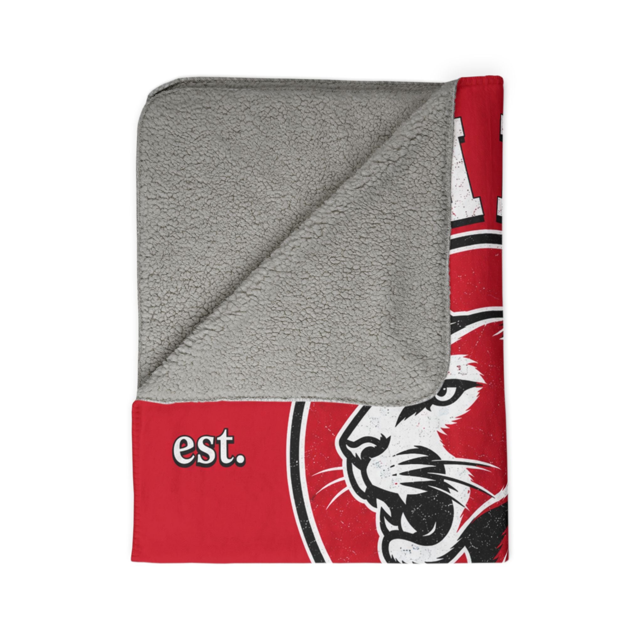 Tomball Cougars Sherpa Blanket