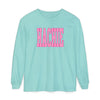 Pink Hachie Comfort Colors Long Sleeve Tee