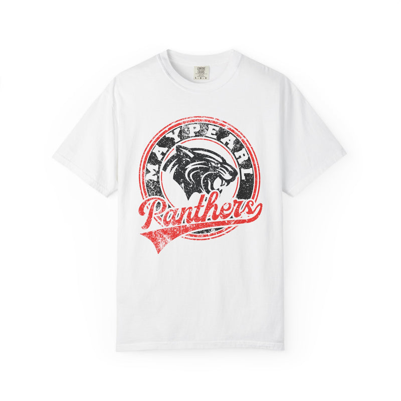 Maypearl Panthers Vintage Mascot Comfort Colors T-Shirt