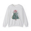 Oh Come Let Us Adore Him Christmas Tree Sweatshirt