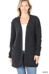 Long Sleeve Popcorn Cardigan