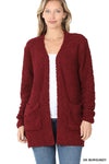 Long Sleeve Popcorn Cardigan