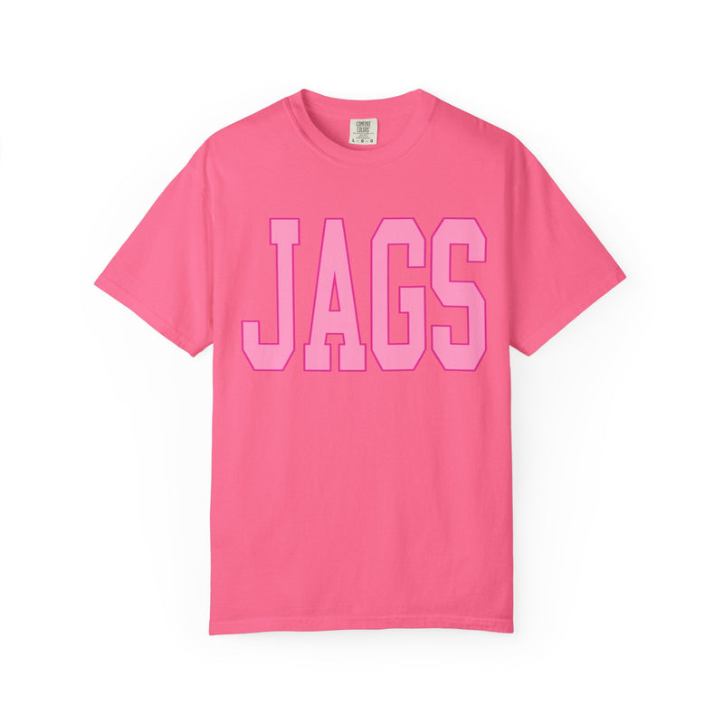 Pink Jags Comfort Colors Tee