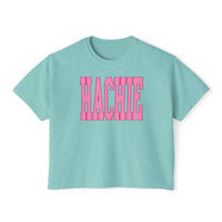 Pink Hachie Boxy Tee