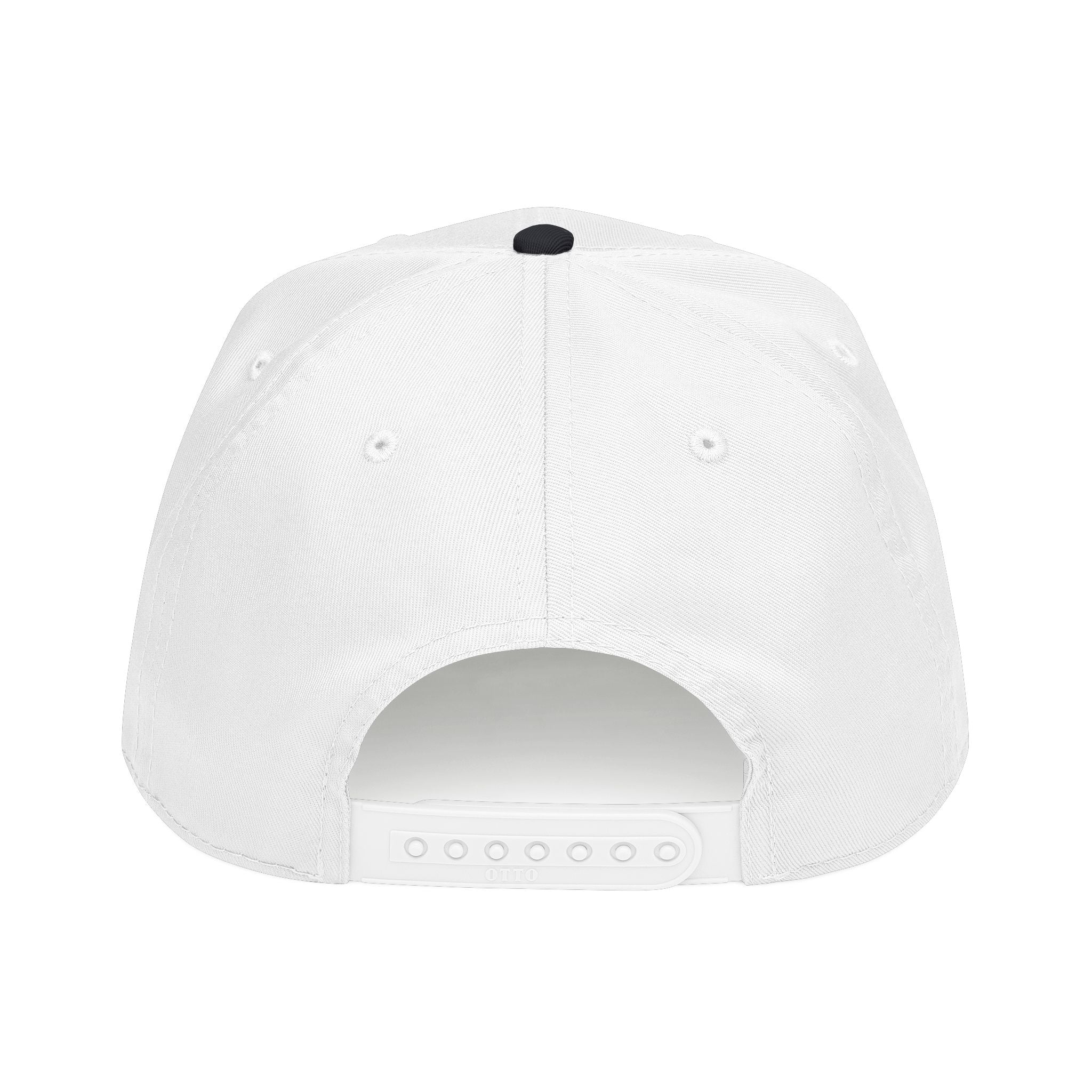 Pearl in Black Mid Profile Baseball Cap