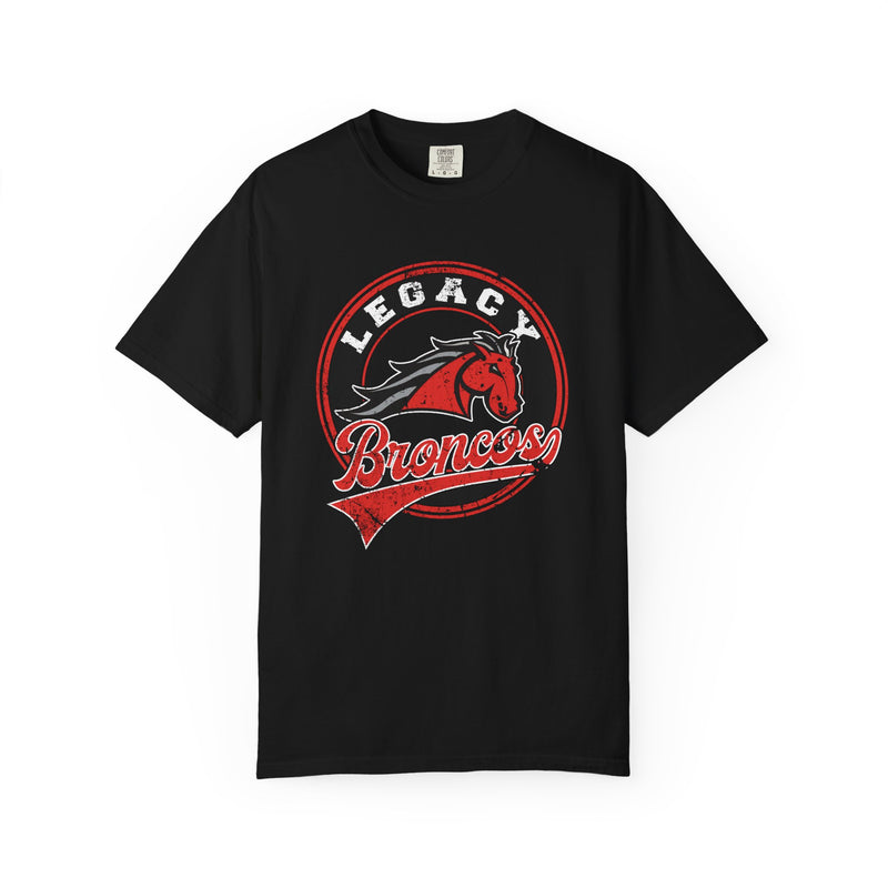 Legacy Broncos Vintage Mascot Comfort Colors T-Shirt