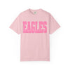 Pink Eagles Comfort Colors Tee