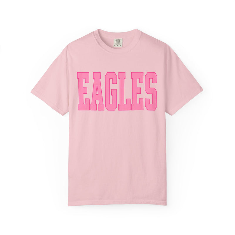Pink Eagles Comfort Colors Tee