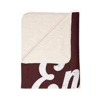 Ennis Script Sherpa Blanket
