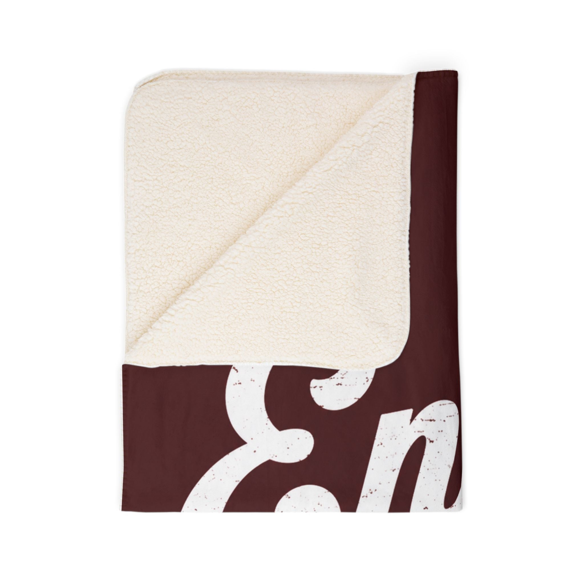 Ennis Script Sherpa Blanket