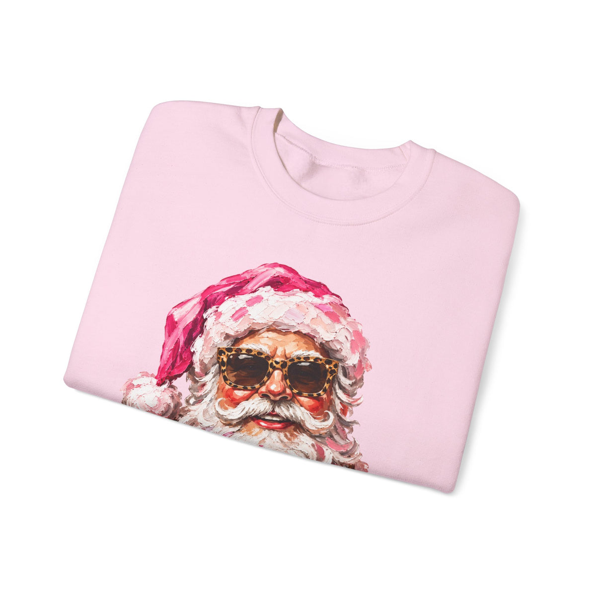 Pink Glam Santa Sweatshirt