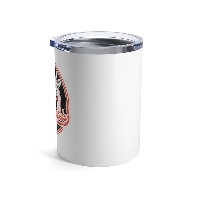 Ferris Yellowjackets Vintage Mascot 10oz Tumbler