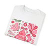 Pink Boho Christmas Collage Comfort Colors Tee