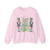Preppy Nutcrackers with Christmas Tree Sweatshirt