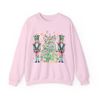 Preppy Nutcrackers with Christmas Tree Sweatshirt