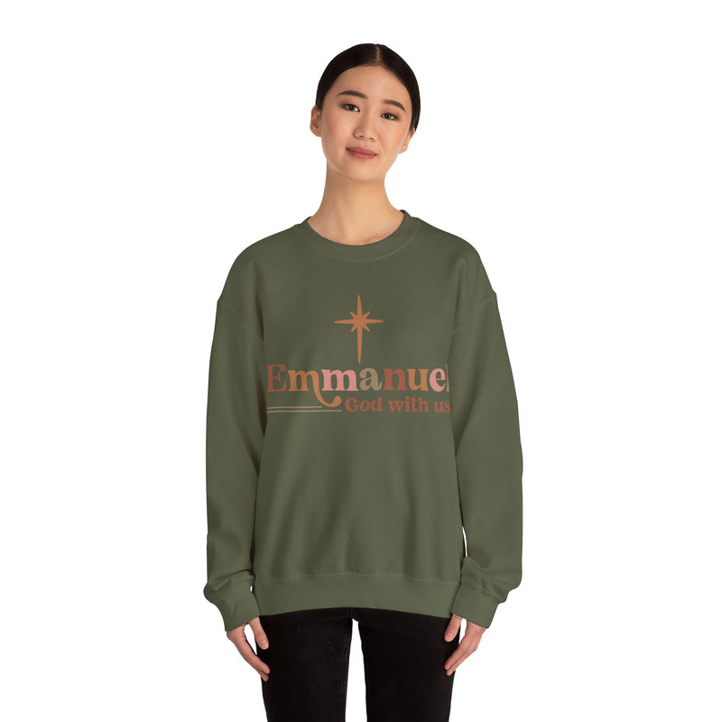 Emmanuel God With Us Sweatshirt