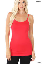 Seamless Adjustable Strap Cami