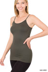 Seamless Adjustable Strap Cami