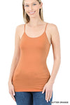 Seamless Adjustable Strap Cami