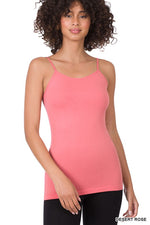 Seamless Adjustable Strap Cami