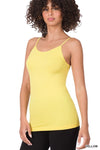 Seamless Adjustable Strap Cami