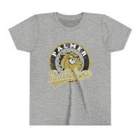 YOUTH Palmer Bulldogs Vintage Mascot Bella Canvas T-Shirt