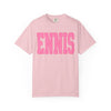 Pink ENNIS Comfort Colors Tee