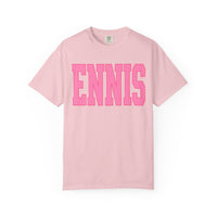 Pink ENNIS Comfort Colors Tee