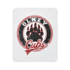 Olney Cubs Vintage Mascots Sherpa Blanket