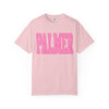 Pink Palmer Comfort Colors Tee