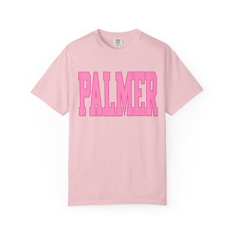 Pink Palmer Comfort Colors Tee