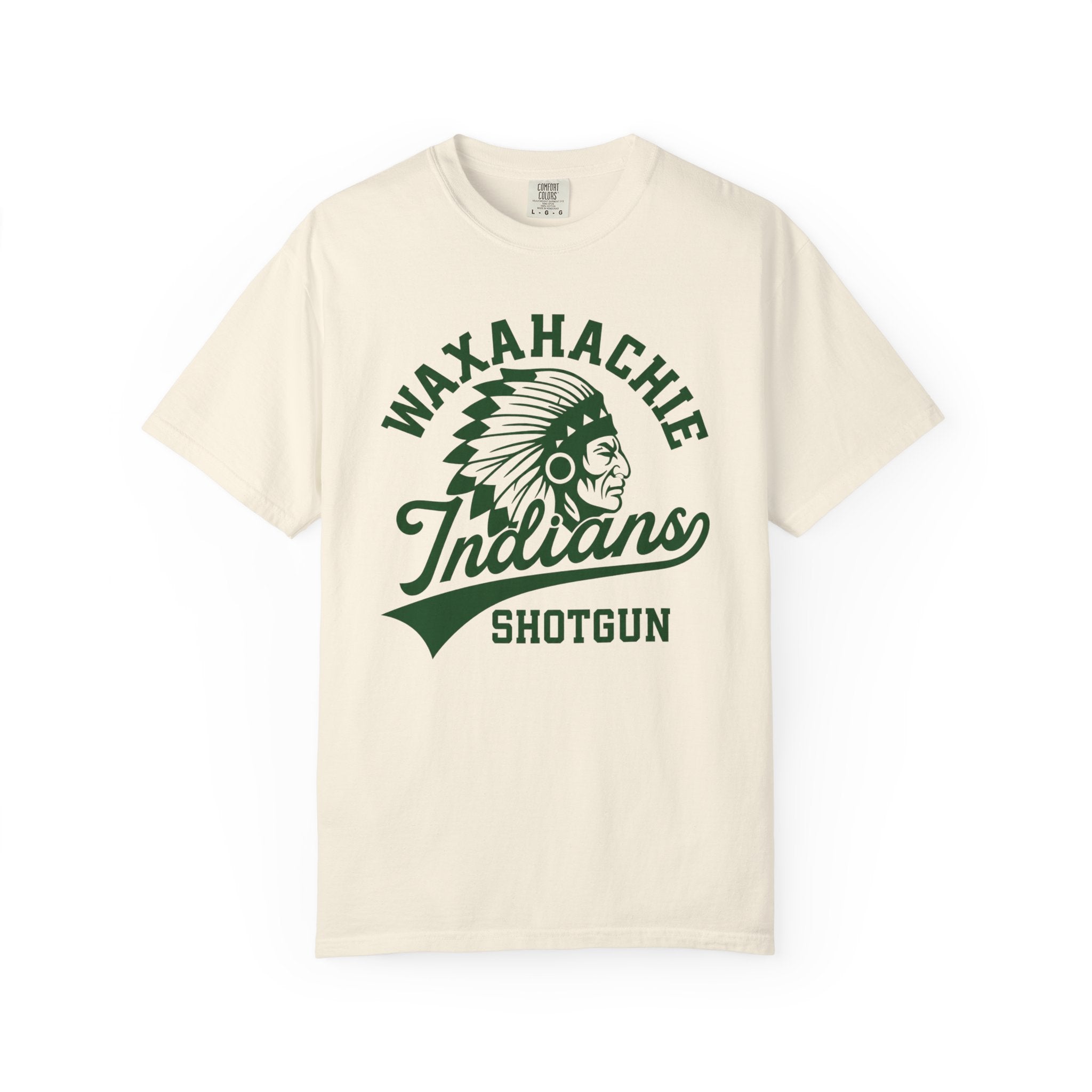 Waxahachie Indians Shotgun Comfort Colors T-Shirt
