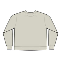 Oh Come Let Us Adore Him ComfortWash® Garment Dyed Crewneck Sweatshirt