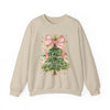Preppy Christmas Tree Sweatshirt