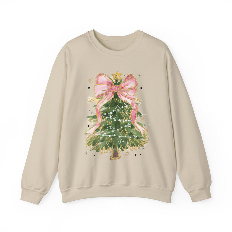 Preppy Christmas Tree Sweatshirt