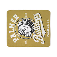Palmer Bulldogs Sherpa Blanket